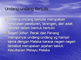 Sejarah Tingkatan 1 Bab 9 Warisan Kesultanan Melayu