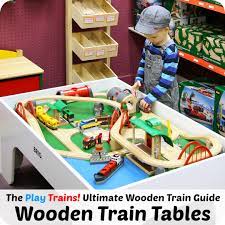 At 18 inches high it is the perfect height for even the youngest train engineers. Best Train Tables The Ultimate Wooden Train Guide