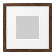 Hovsta Medium Brown Frame Ikea Frame Decorating With Pictures Box Frames