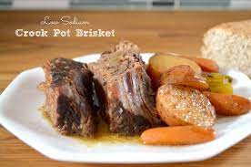 We may earn commission on some of the items you cho. Tender Low Sodium Crock Pot Brisket