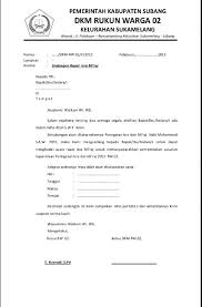 Apa alasanmu untuk tidak membalas suratku segera? Contoh Surat Resmi Bahasa Sunda Tentang Persiapan Agustusan
