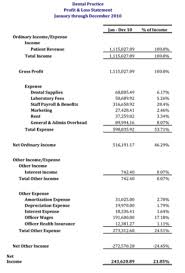 A Concise And Useful Profit And Loss Statement Using