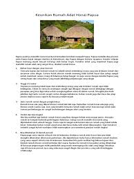 Rumah ini terlihat tertutup karena tidak dilengkapi dengan. Keunikan Rumah Adat Honai Papua
