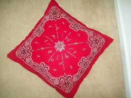 An american classic that never goes out of style! Bandana Pillow How To Make A Recycled Cushion Sewing On Cut Out Keep