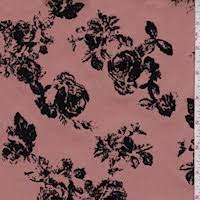 Geometric shapes are cut out of this fashion weight neoprene creating a unique floral design. Double Knit Fabric Discount Fabrics