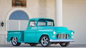 Image result for Brockway Light Blue 1955 Truck