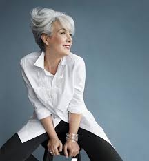 Au fil du temps, la couleur des cheveux change. 1001 Idees Top De Coupe De Cheveux Courte Pour Femme De 60 Ans