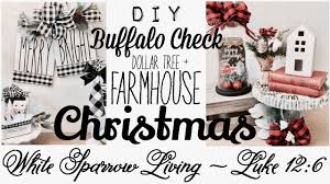 3 Dollar Tree Diy Buffalo Check Farmhouse Christmas Decor Projects Youtube Dollar Tree Christmas Decor Dollar Tree Diy Crafts Christmas Decor Diy Cheap