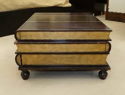 Type coffee table shape round. Encore Furniture Gallery Maitland Smith Leather Wrapped Stacked Book Coffee Table