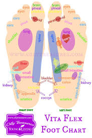 young living essential oils vita flex foot chart dry