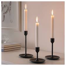 Fulltalig Kerzenstander 3er Set Schwarz Ikea Deutschland Kerzenstander Schwarz Kerzenstander Ikea Kerzenhalter