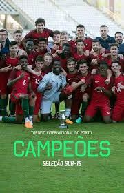 Beatriz roxo, em representação da seleção nacional, foi hoje a nona classificada na prova júnior da taça de espanha feminina cofidis. Selecao Portuguesa De Futebol Sub 18 Conquista A 36 Âª Edicao Do Torneio Internacional Do Porto Taipas Termal