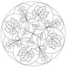 Tardor Mandales Mandala Coloring Pages Mandala Coloring Coloring Pages
