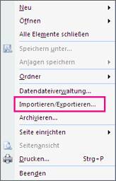 Wählen sie den ordner, den sie sichern möchten, in der ordnerliste ihres outlook aus. Exportieren Oder Sichern Von E Mails Kontakten Und Kalender In Einer Outlook Pst Datei Office Support