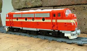 Lego Nohab Mav M61 020 004 Lego Train Blue Line