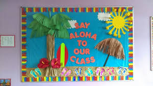 Are you planning an ocean theme this year and need some last minute inspirati. 40 Summer Bulletin Board Decor Classroom Door Decor Ideas For 2022 Hike N Dip