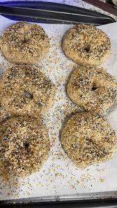 First loaf and first time bagels….. success!!!! 🥰