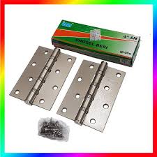 Harga murah di lapak dans tools. Engsel 4 Inch Engsel Pintu Rumah Merek Igm Igm Engsel 4 Baut 4 Satin Crom Chorme Besi Tebal 2 5 Mm Shopee Indonesia