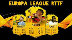 Score 6 goals with wolfsburg players in squad battles on minimum world class. Fifa 20 Europa League Rttf Best Possible Cards Ft Martial Immobile Mbabu Youtube
