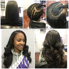 Weaves, extensions, and sew in hairstyles, in general, can be a smart and stylish step in your natural hair growth process. Sew In Hair Weaves That Actually Look Like Your Own Real Hair I Specialize In Creating The Most Natural Loo Weave Hairstyles Natural Hair Styles Hair Styles