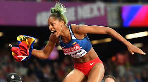 With her final attempt of the evening, venezuela's yulimar rojas bounded out to a world indoor triple jump record of 15.43m* at the meeting villa de madrid, the final world athletics indoor tour meeting of the season, on friday (21). 2017 World Athletics Championships Yulimar Rojas Wins Triple Jump Eurosport