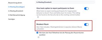 Click on the breakout rooms icon and you get options to either allow zoom to automatically sort your participants into the number of rooms you select, or you can sort out each. Meeting Durchfuhren Online Kurse Webmeetings Online Lehre 2020 Lehre Und Medien Zentrum Fur Qualitatsentwicklung In Lehre Und Studium Zfq Zentrum Fur Qualitatsentwicklung In Lehre Und Studium Universitat Potsdam