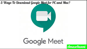 Thus today we are bringing you the best and safest application that is brought to you by google llc and the name of this amazing application is google meet for windows 10 laptop pc, this app is marvelous and it is safe and. 5 Ways To Download Google Meet For Pc And Mac Amazeinvent