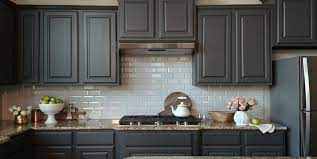 I started off painting my island first to learn the process before moving onto the. Kitchen Cabinets And Shiplap Walls In Kendall Charcoal Farmhouse Kitchen Austin By Paper Moon Painting Houzz
