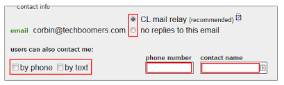 Offered to answer any concerns and to even have a phone conversation. Craigslist Basics Archives Techboomers Com