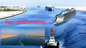 Diggers were working to remove parts of the canal's bank and expand dredging close to the ship's bow to a depth of 18 meters (19.7 yards), the suez canal authority (sca) said in a statement. Suez Canal Ship Cruise Crossing Video Suez Canal Information Suez Crisis Youtube