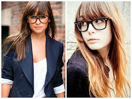 Bangs And Glasses Can Be Adorable Quirky Or Edgy But It Could Also Look Like Your Entire Face Hairstyles With Glasses Bangs And Glasses Hairstyles With Bangs