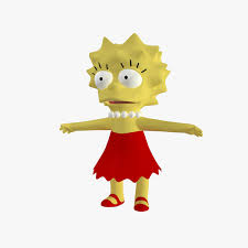 The series is a satirical depiction of american life, epitomized by the simpson family, which consists of homer, marge, bart, lisa, and maggie. Lisa Simpson Cartoon Animation 3d 3ds