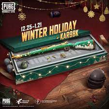 Pubg Mobile Lite The Best Holiday Gift Of All Grab The Winter Holiday Kar98k Today Facebook
