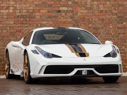 Merit partners is pleased to present this excellent 458 speciale in the best color combination, rosso corsa with nart blue racing stripe. 2015 Ferrari 458 Speciale Classic Driver Market