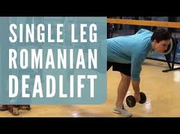 You can perform this with a kettlebell or dumbbell, although beginners can do it without any weights. Single Leg Romanian Deadlift With Dumbbell Youtube Romanian Deadlift Deadlift Single Leg Romanian Deadlift
