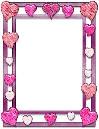 Bordes Decorativos Bordes Decorativos De Corazones Para Imprimir Corazones Para Imprimir Bordes Y Marcos Marcos Del Cuaderno De Notas