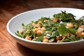 Place the verdolaga on a cutting board and cut it into 2″ lengths. Purslane Bean Salad Purslane Recipe Bean Salad Bean Salad Recipes