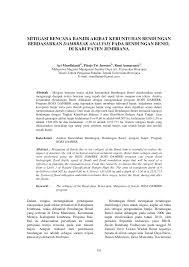 Definisi / arti kata mitigasi tidak ada di kbbi, kami beri cara munulis yang baik dan benar. Https Jurnalpengairan Ub Ac Id Index Php Jtp Article Download 295 267