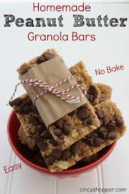 Homemade Peanut Butter Granola Bars Recipe Peanut Butter Granola Bars Homemade Homemade Peanut Butter Homemade Granola Bars