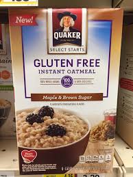 130 calories, nutrition grade (b), problematic ingredients, and more. New Quaker Gluten Free Instant Oatmeal Gluten Free Living