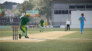 Bat like a pro with the new helicopter, reverse sweep and scoop shots. Don Bradman Cricket 17 2016 Promotional Art Mobygames