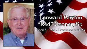 Lenward Waylon “Red” Cooper, Sr.