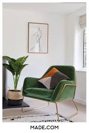 Keep Calm And Style On How To Create A Balanced Home Enviro Green Chair Living Room Brown Living Room Decor Brown Living Room