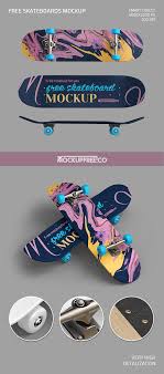 3 skateboard mockup for free | the daily board. Skateboard Free Psd Mockup Download Mockup Free Psd Mockup Psd Free Psd Design