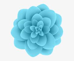 To bring a youthful shine to any event, pair teal with other bright colors, such as true yellow or hot pink for a Blue Flower Clipart Teal Flower Blue Flower Clipart Transparent Background Transparent Png 587x600 Free Download On Nicepng