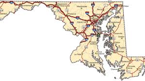 Both sea and mountain, urban and rural, historic and modern. Maryland Map Location And Geography