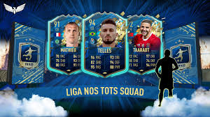 Liga nos eredivisie csl rest of world mls conmebol get more fifa 21 with ea play! Liga Nos Tots New Team Sbcs Objectives And More Fifa 20 Ultimate Team Youtube