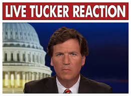 Tucker live reaction