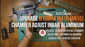 DCobra M416/AR15 pake Chamber dan Inbar AEG