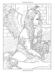 Gothic Dark Fantasy Coloring Book Fantasy Art Coloring By Selina Volume 6 Selina Fenech 978099 Angel Coloring Pages Fairy Coloring Pages Coloring Books